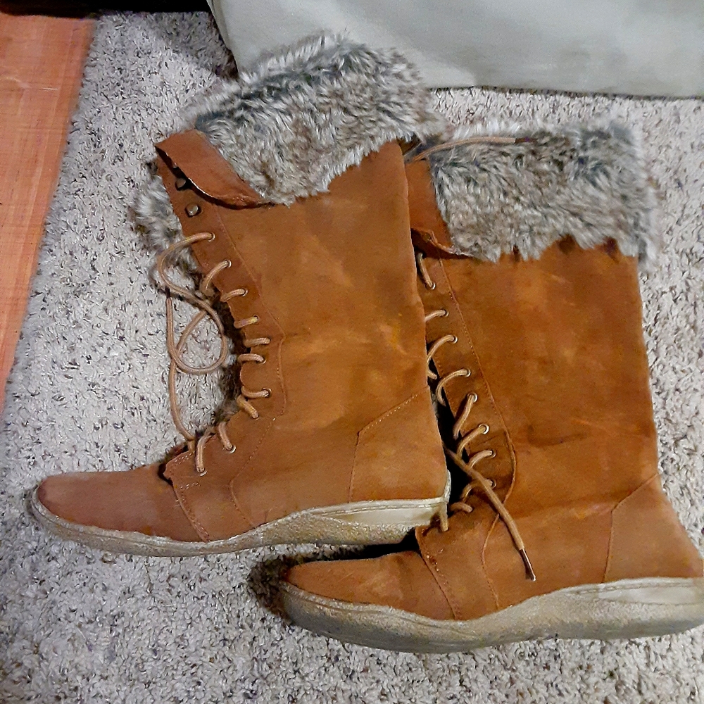Knee high boots